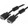 EXERTIS CONNECT SVGA-Monitorkabel, 15-pol HD D-Sub Stecker-Stecker, 10 m, Schwarz 119730