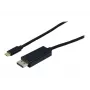 EXERTIS CONNECT USB-C auf DisplayPort 1.4 8K Adapterkabel, 1,0 m (127541)