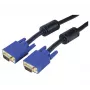 EXERTIS CONNECT S-VGA Premium-Monitorkabel, Pin 9 verbunden, 15-poliger HD D-Sub Stecker/Stecker, 30,0 m (138760)