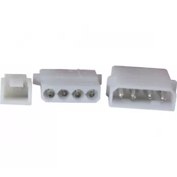 EXERTIS CONNECT Molex auf 3-Pin Lüfter-Stromadapterkabel 15cm (EXC146851)
