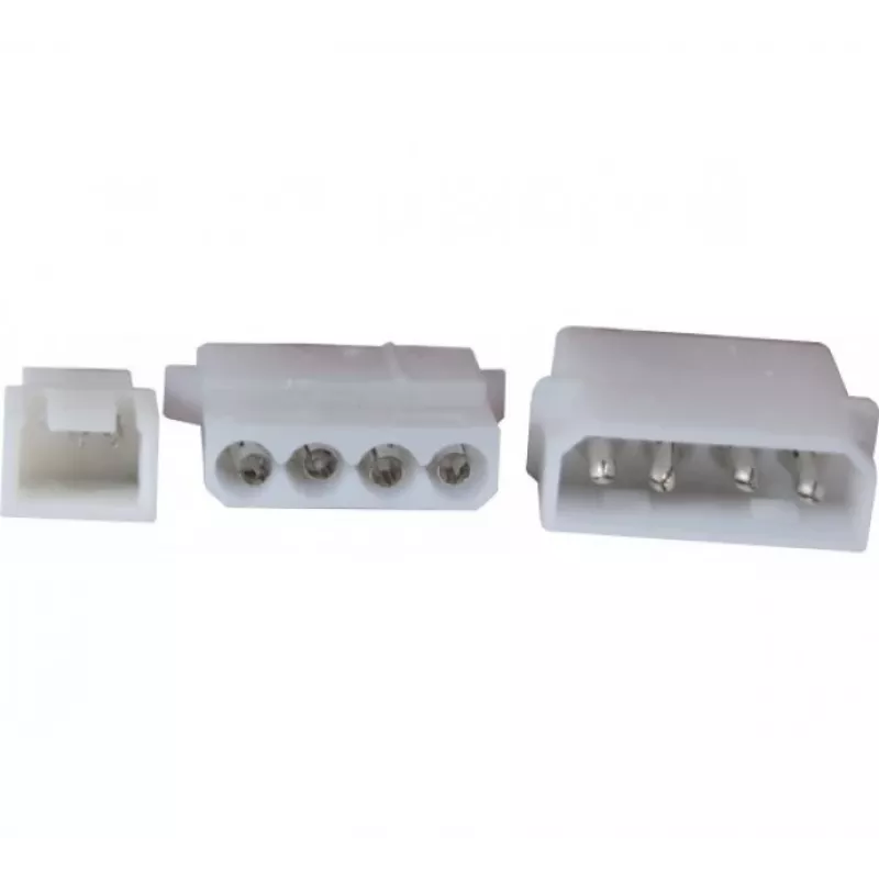 EXERTIS CONNECT Molex auf 3-Pin Lüfter-Stromadapterkabel 15cm (EXC146851)