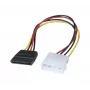 EXERTIS CONNECT SATA-Stromadapterkabel Molex auf SATA 15 cm 147550