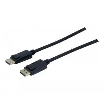 EXERTIS CONNECT DisplayPort 1.2 Kabel 4K 3m Schwarz 127032