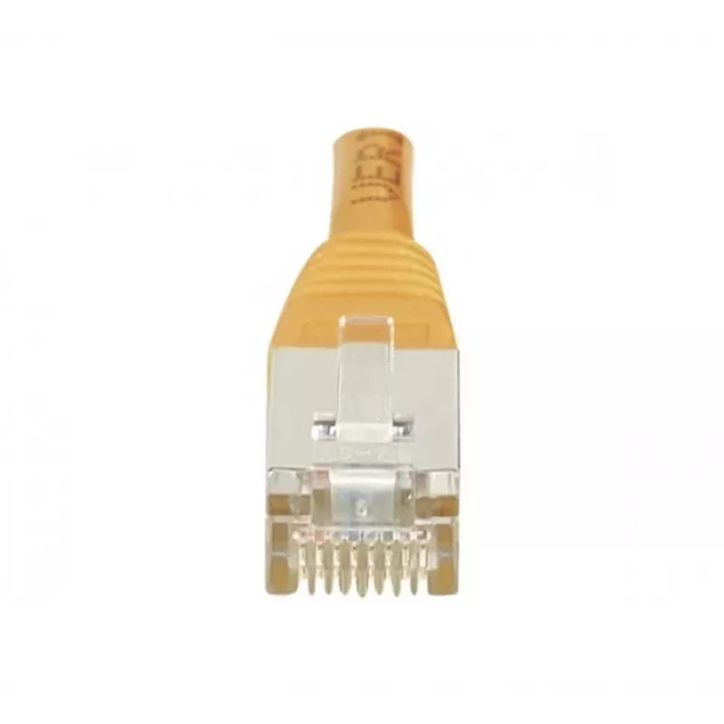 EXERTIS CONNECT CAT.6 F/UTP Patchkabel, Orange, 0,5 m, Slim Snagless 234100