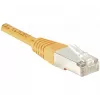 EXERTIS CONNECT CAT.6 F/UTP Patchkabel, Orange, 0,5 m, Slim Snagless 234100