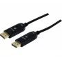 EXERTIS CONNECT DisplayPort 1.4 Hybrid Glasfaserkabel, 8K, DisplayPort Stecker auf DisplayPort Stecker, 50 m (128069)