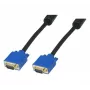 EXERTIS CONNECT S-VGA Premium-Monitorkabel, Pin 9 verbunden, 15-pol. HD D-Sub Stecker/Stecker, 5,0 m 138721