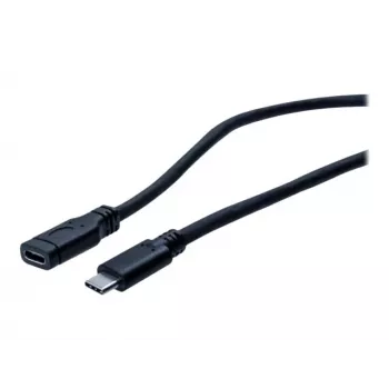 EXERTIS CONNECT USB 3.1 Gen 1 USB-C Verlängerungskabel, 1 m, 5 Gbps 150340