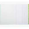 Le Dauphin Terminplaner Buch A4, 96 Seiten, 12 Spalten, grüner Einband 39721D