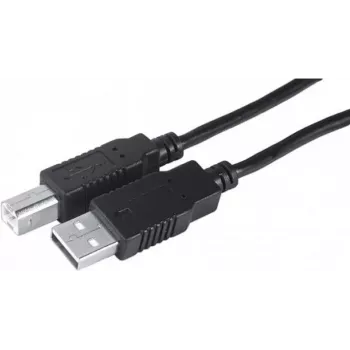 Exertis Connect USB 2.0 Kabel A auf B Stecker 3m Schwarz 532450