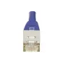 EXERTIS CONNECT Cat6 F/UTP Patchkabel, Violett, 1,0 m, Slim Snagless Boot 234170