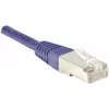 EXERTIS CONNECT Cat6 F/UTP Patchkabel, Violett, 1,0 m, Slim Snagless Boot 234170