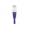 EXERTIS CONNECT Cat6 F/UTP Patchkabel, Violett, 1,0 m, Slim Snagless Boot 234170