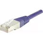 Exertis Connect 234190 Cat6 F/UTP Netzwerkkabel, Violett, 3 m