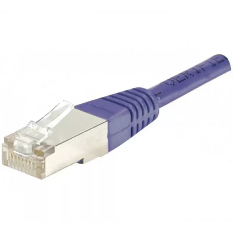 Exertis Connect 234190 Cat6 F/UTP Netzwerkkabel, Violett, 3 m