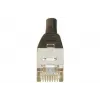 EXERTIS CONNECT Cat6 F/UTP Patchkabel, 3 m, Schwarz, Slim Snagless Boot 234250