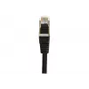 EXERTIS CONNECT Cat6 F/UTP Patchkabel, 3 m, Schwarz, Slim Snagless Boot 234250