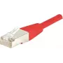 EXERTIS CONNECT Cat.6 F/UTP Patchkabel, Rot, 1,0 m, Slim Snagless Boot 842103