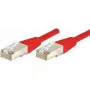 EXERTIS CONNECT Cat.6 F/UTP Patchkabel, Rot, 10 m 243560
