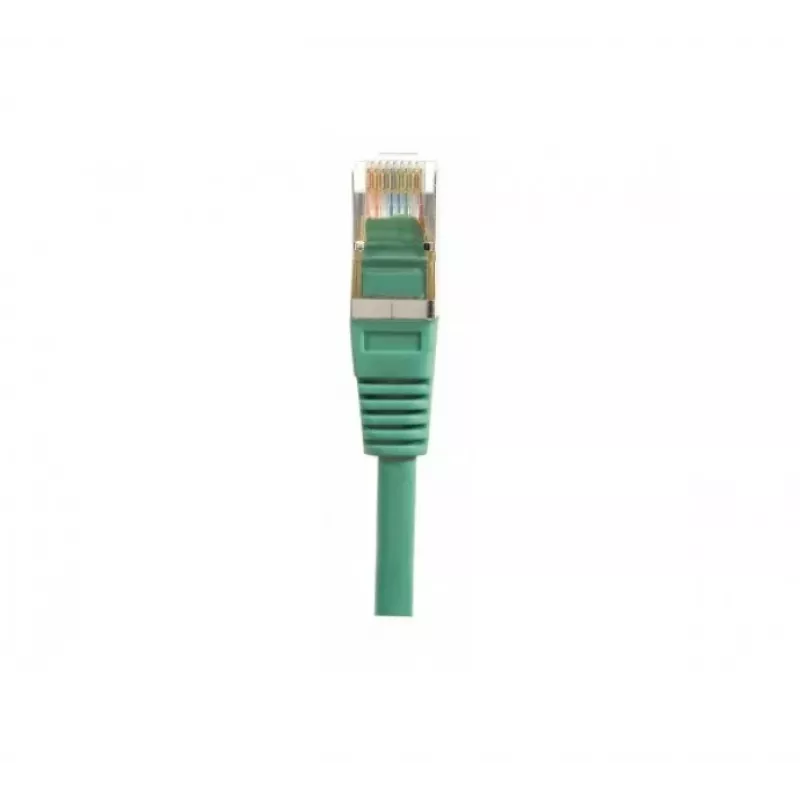 EXERTIS CONNECT Cat.5e F/UTP Patchkabel, Grün, 3,0 m, schlanke Knickschutztülle 847032