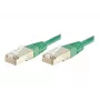 Exertis Connect 244560 Cat6 F/UTP Netzwerkkabel, 10 m, Grün