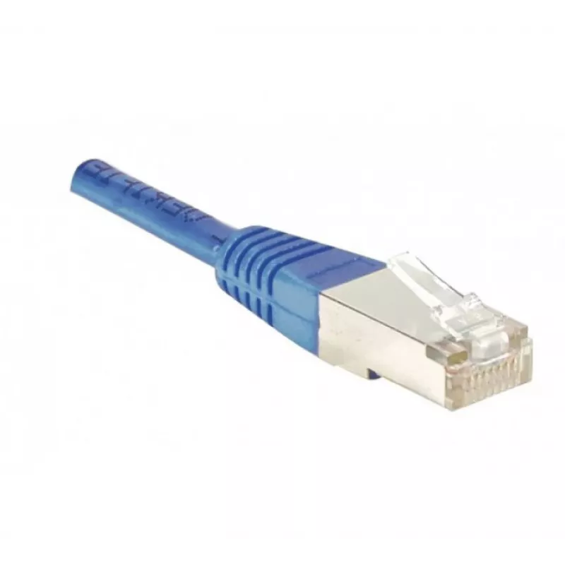 EXERTIS CONNECT Cat5e F/UTP Patchkabel, RJ45, Blau, 5 m 847134
