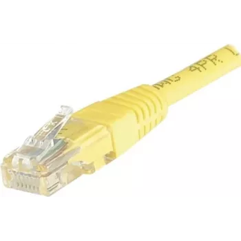 EXERTIS CONNECT Cat.6 U/UTP Patchkabel, 7m, Gelb, Snagless EXC245770