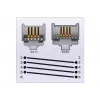 EXERTIS CONNECT Telefonkabel, Weiß, 3,0 m (911743)