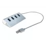 Exertis Connect 4-Port USB 3.0 Hub - Desktop - Schwarz 021312