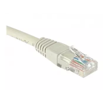 EXERTIS CONNECT Cat6 U/UTP Patchkabel, 0,5 m, Grau, RJ45, Snagless EXC848050