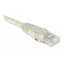 EXERTIS CONNECT Cat6 U/UTP Patchkabel, 0,5 m, Grau, RJ45, Snagless EXC848050