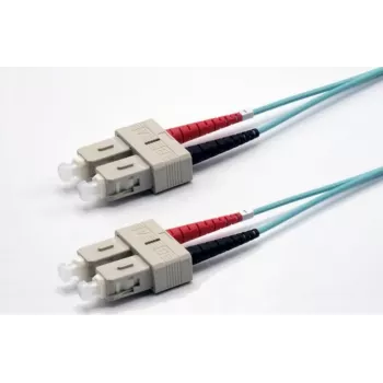 Ekivalan OM3 Duplex LWL Patchkabel SC/SC 1m Aqua COZOM3DCDC2SA0010A