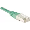 EXERTIS CONNECT Cat.6 F/UTP Patchkabel, Grün, 1,0 m, Slim Snagless 842102