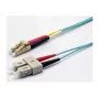 Ekivalan OM3 Duplex Glasfaser-Patchkabel LC/SC 2m Aqua COZOM3DCLC2SA0020A