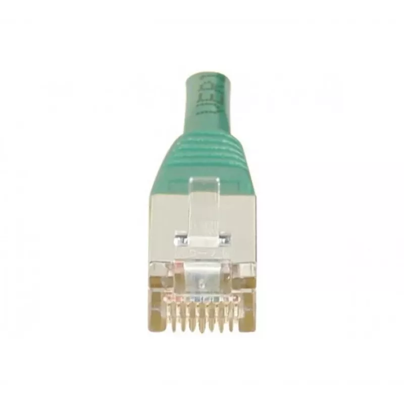 EXERTIS CONNECT Cat.6 F/UTP Patchkabel, Grün, 3,0 m, Slimline Snagless, RJ45 842302