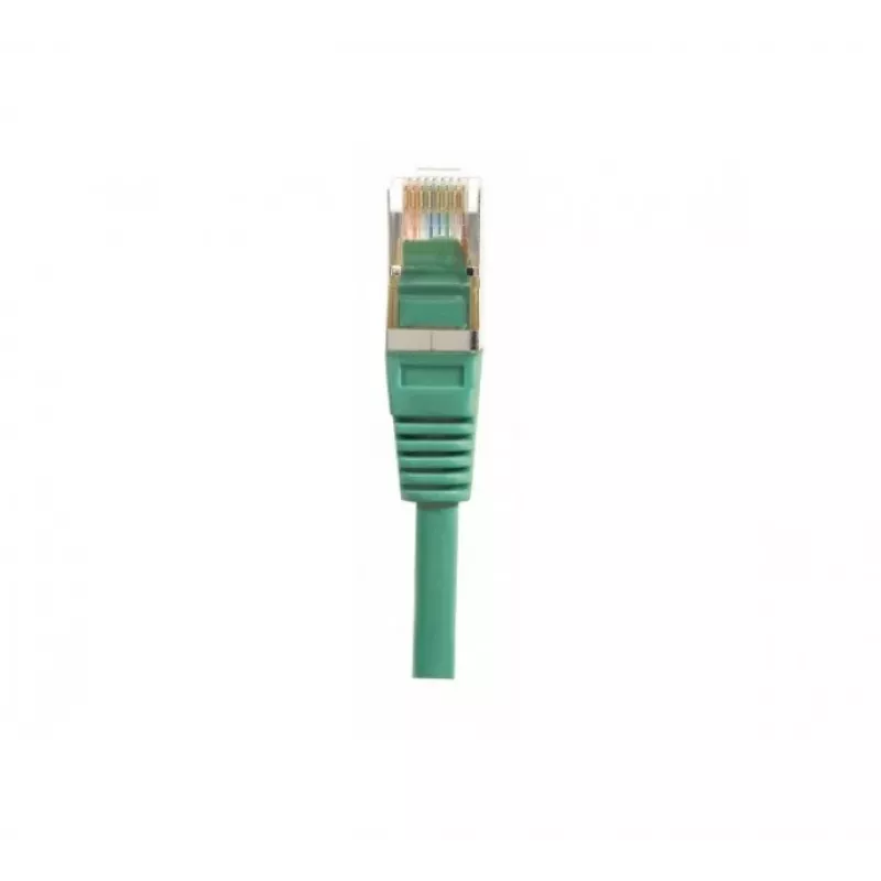 EXERTIS CONNECT Cat.6 F/UTP Patchkabel, Grün, 3,0 m, Slimline Snagless, RJ45 842302