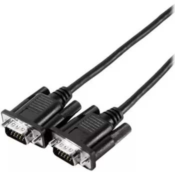 EXERTIS CONNECT SVGA-Monitorkabel Eco, 15-pol HD D-Sub Stecker-Stecker, 2,0 m, Schwarz 117700