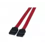 Exertis Connect SATA-Datenkabel – 75 cm, rot, gerade zu gerade, 6 Gbps 314013