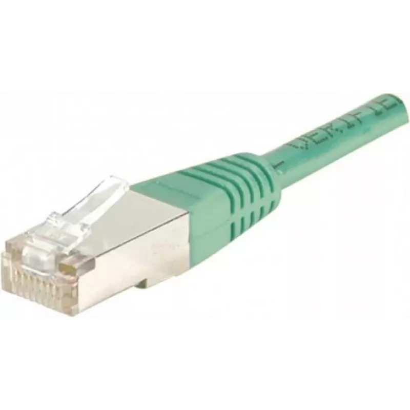 Exertis Connect Cat5e F/UTP Patchkabel, RJ45, Grün, 0,5 m 847162
