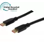 Exertis Connect DisplayPort 2.1 Kabel, 80 Gbit/s, UHBR20, 4:4:4, GRS, DisplayPort Stecker auf DisplayPort Stecker, 3,0 m (127247)