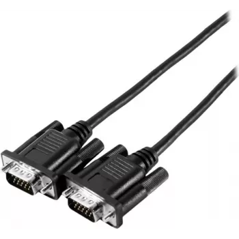EXERTIS CONNECT SVGA-Monitorkabel Eco, 15-pol HD D-Sub Stecker-Stecker, 10,0 m, Schwarz 117740