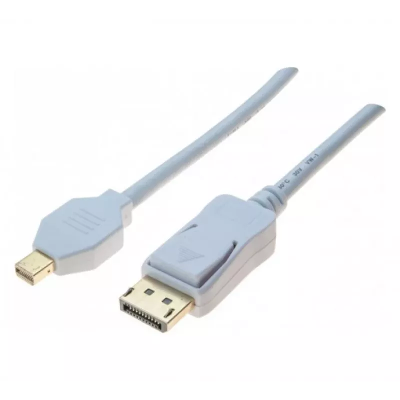 EXERTIS CONNECT DisplayPort-auf-Mini-DisplayPort-Adapterkabel 2,0 m 128002