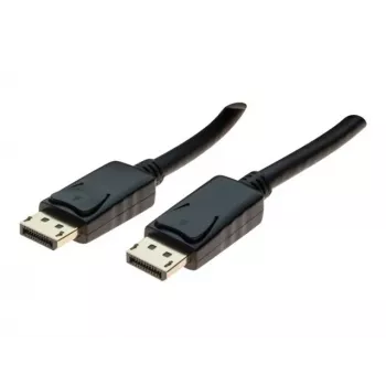 EXERTIS CONNECT DisplayPort-Kabel 1.1, DisplayPort Stecker auf Stecker, 10 m, Schwarz EXC128057