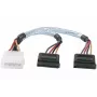 EXERTIS CONNECT SATA-Strom-Y-Splitter-Kabel, 0,20 m 147552
