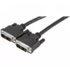 EXERTIS CONNECT DVI-D Single Link Monitor-Kabel, 18+1 Pin DVI-D Stecker zu DVI-D Stecker, 3,0 m, Schwarz 127480