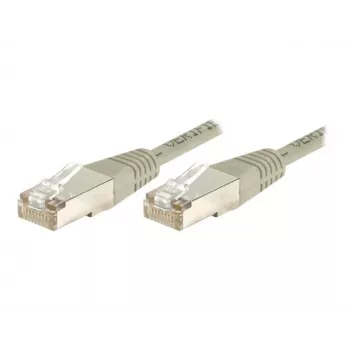 Exertis Connect 240070 Cat.6 F/UTP Patchkabel, 7 m, grau, schlanker Knickschutz