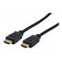 Exertis Connect High Speed HDMI-Kabel mit Ethernet, 4K Ultra HD, 5 m, Schwarz 128829