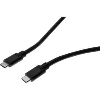 EXERTIS CONNECT USB 3.2 Gen 2x2 Kabel 20 Gbps / 240W USB-C auf USB-C, Schwarz, 1,5 m (532650)
