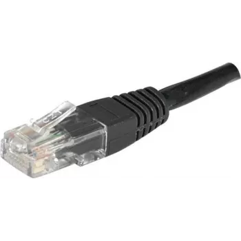 Dexlan RJ45 U/UTP CAT6 5m Cat6 U/UTP (UTP) schwarzes Netzwerkkabel (246776)