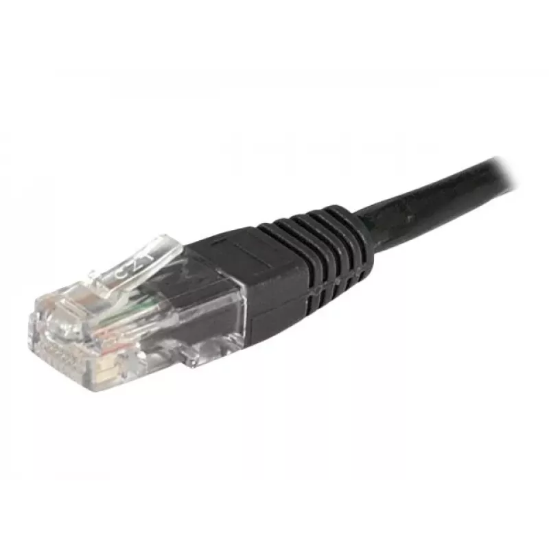 Dexlan RJ45 U/UTP CAT6 5m Cat6 U/UTP (UTP) schwarzes Netzwerkkabel (246776)